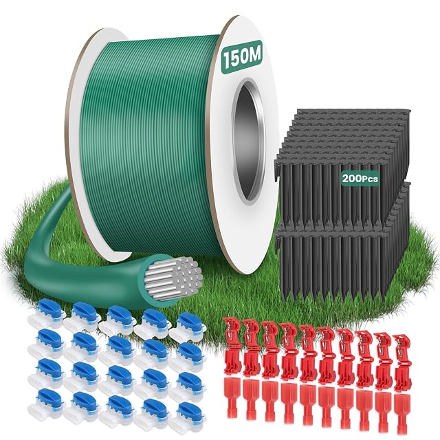 Juego de cable perimetral TTAWIFT con 150 m de cable y 200 piquetas de suelo