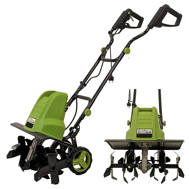 Motoazada eléctrica TRUTZHOLM con 45 cm de anchura de trabajo y 24 cuchillas de acero